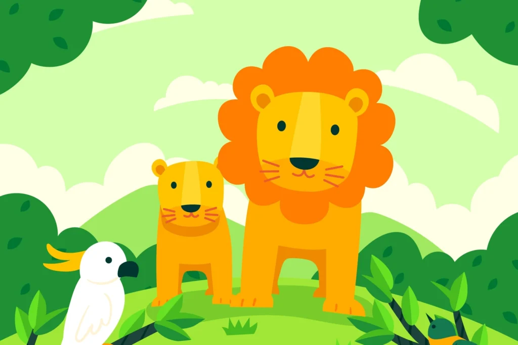 Dongeng Bahasa Indonesia: Singa dan Tikus