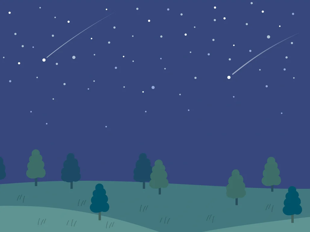 Cerita Dongeng Pendek Bergambar: Bintang yang Jatuh ke Hutan