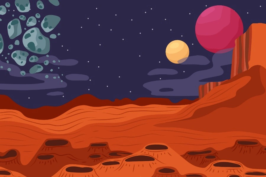 Contoh Cerita Fiksi Ilmiah: Koloni di Mars