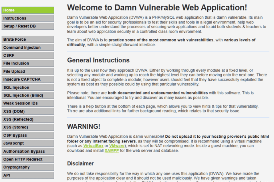 DVWA