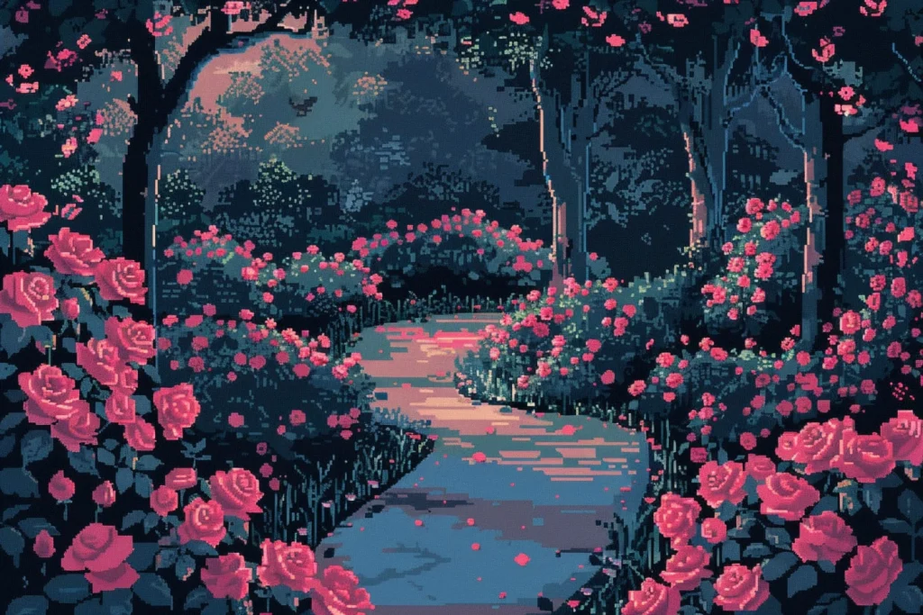 Dongeng Kerajaan Romantis: Taman Mawar Terakhir di Kerajaan