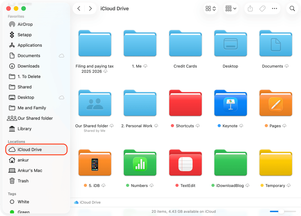 icloud sebagai penyimpanan cloud untuk Mac dan device Apple