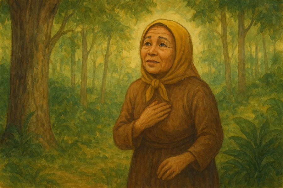 Tokoh dalam Dongeng Timun Mas Singkat