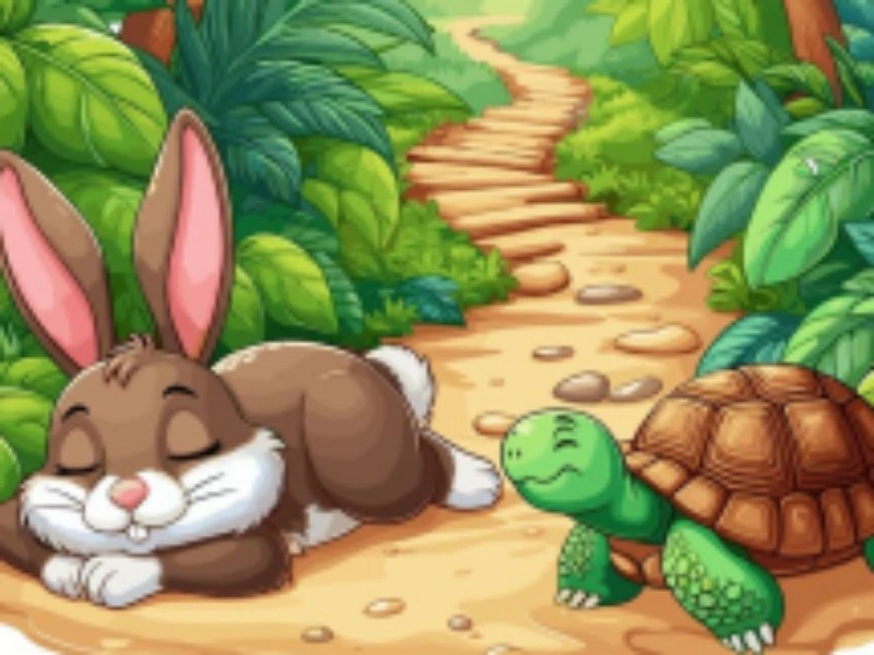 Tokoh dan Watak dalam Dongeng Kelinci dan Kura-kura