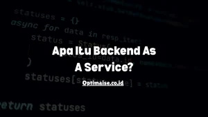 backend as a service baas adalah