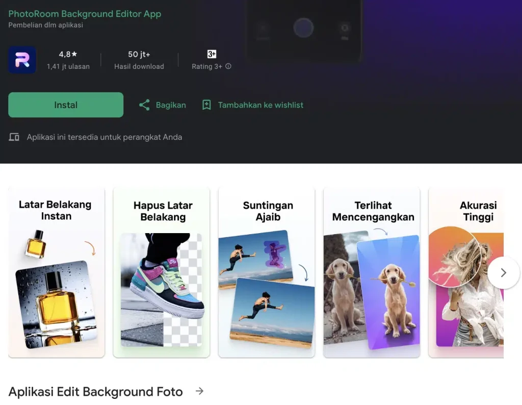 aplikasi edit foto pemula