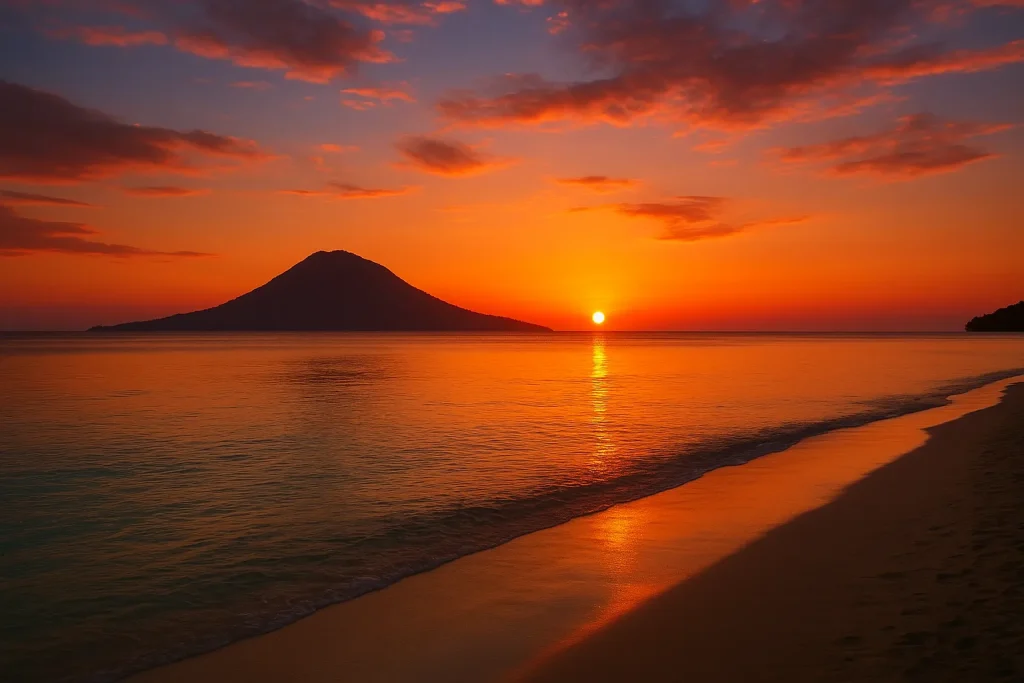 Sunset Taman Nasional Bunaken