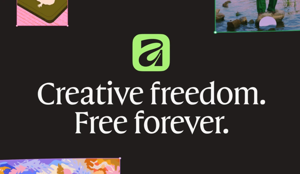creative freedom affinity by canva free forever