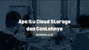 cloud storage adalah