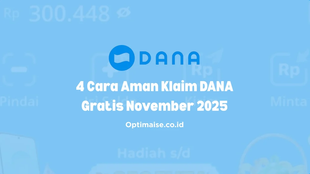 klaim saldo dana gratis november 2025