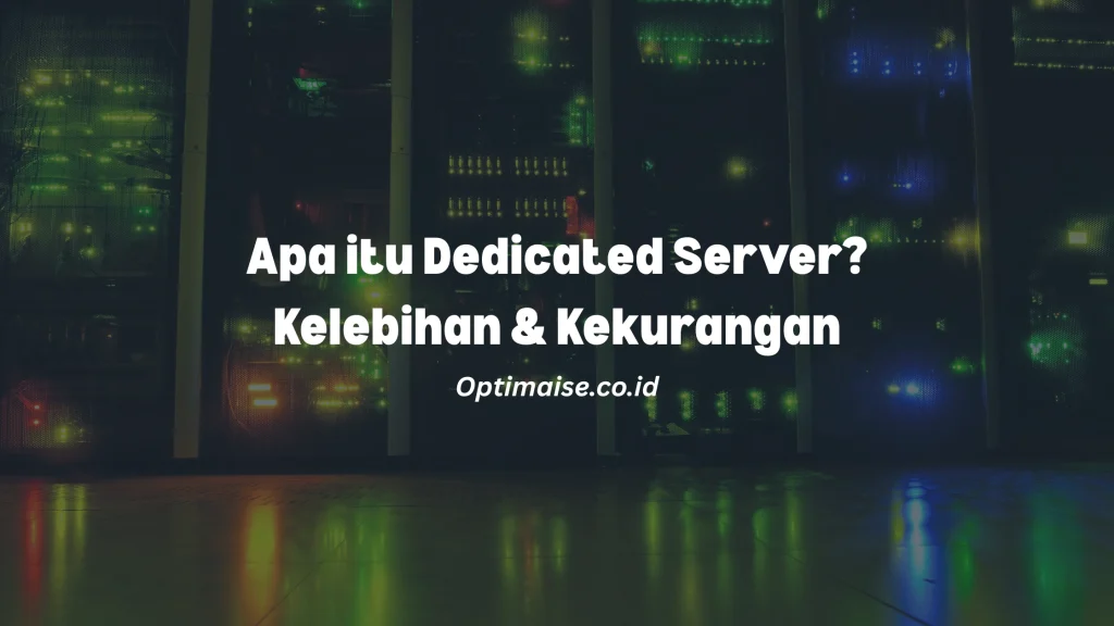 dedicated server adalah