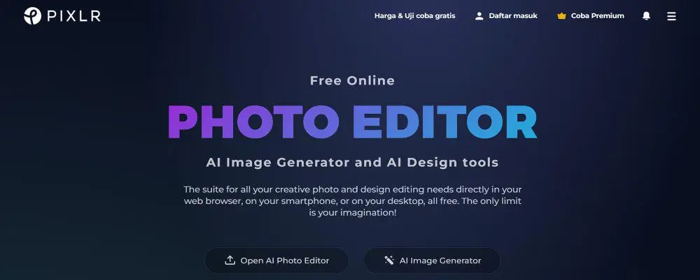 pixlr edit foto online gratis tanpa aplikasi