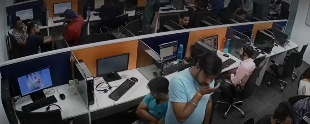 cctv india scam call center