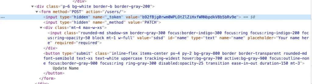 implementasi token unik pada laravel atau aplikasi lainnya untuk mengatasi serangan csrf