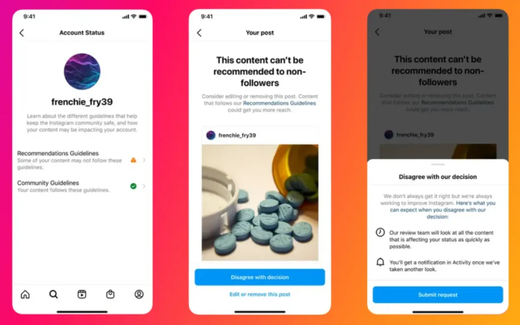shadowban pada instagram