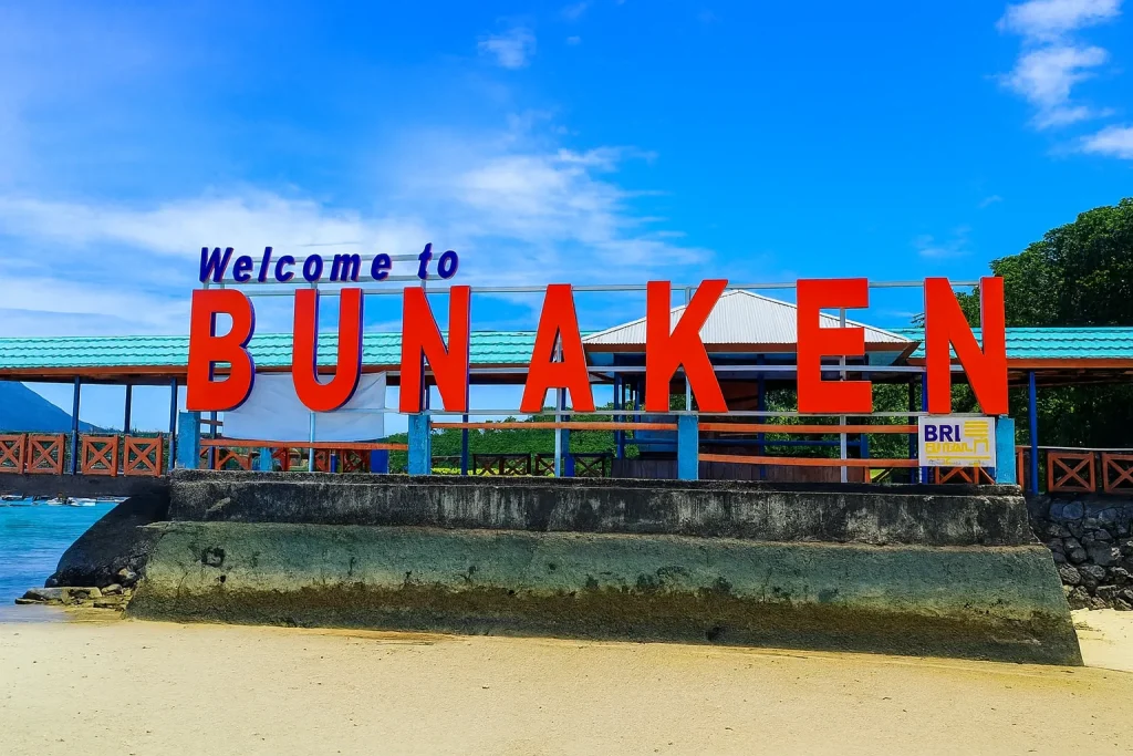 Foto welcome to bunaken