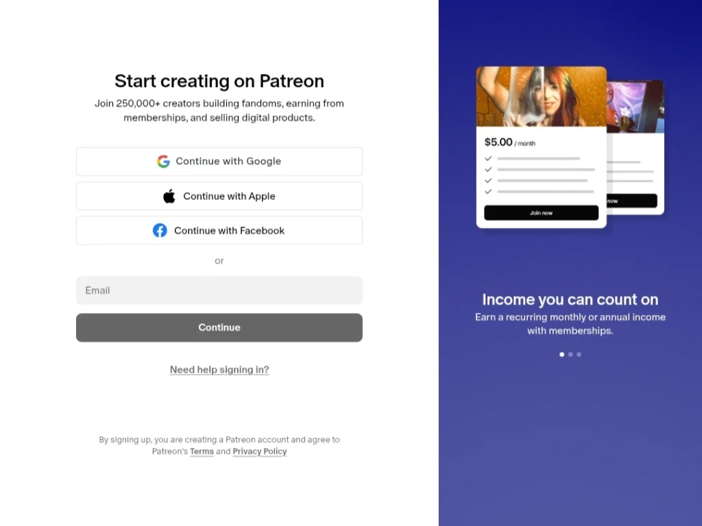 Cara Menggunakan Patreon