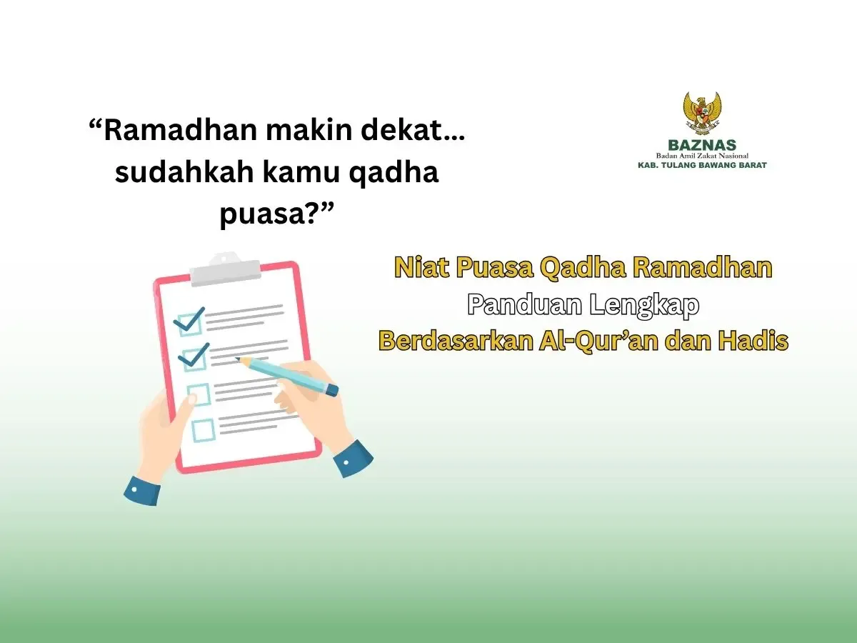 Esensi Niat dalam Ibadah Qadha Esensi Niat dalam Ibadah Qadha