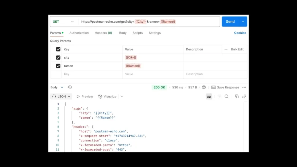 api request builder postman