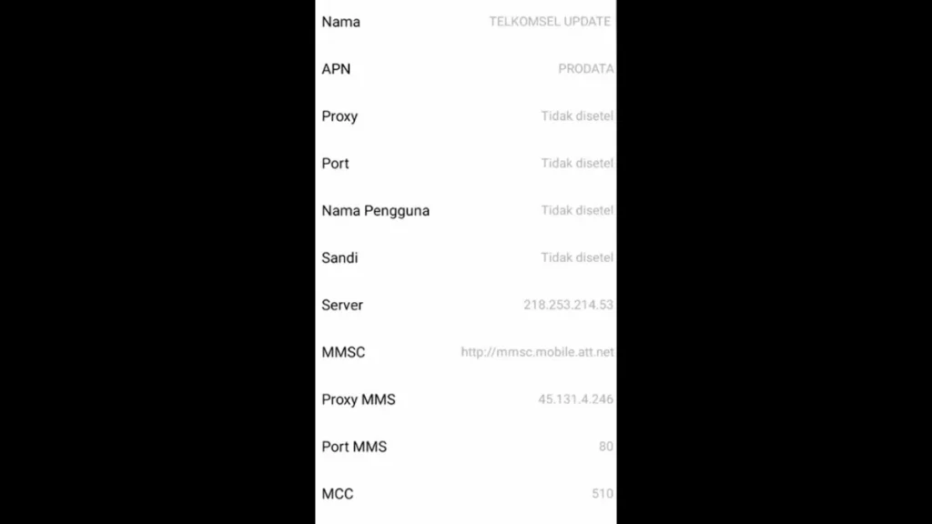 apn telkomsel tercepat dan stabil di bulan desember 2025