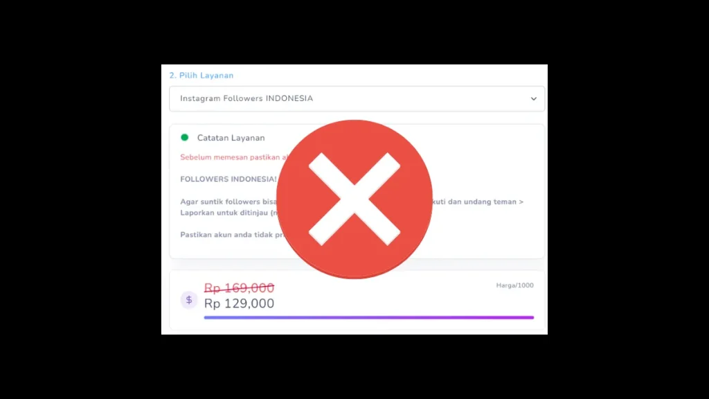 jasa tambah followers beresiko membuat akun terkena shadowban