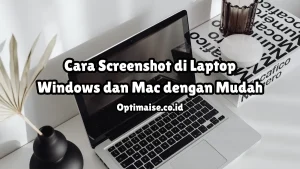 cara screenshot di laptop