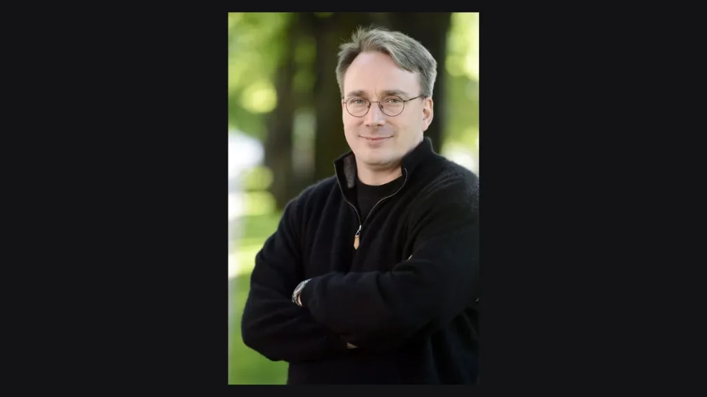 foto pencipta linux os bernama linus torvalds