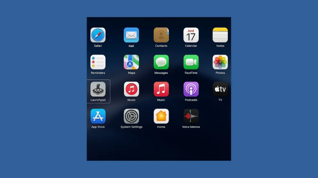 launchpad mac