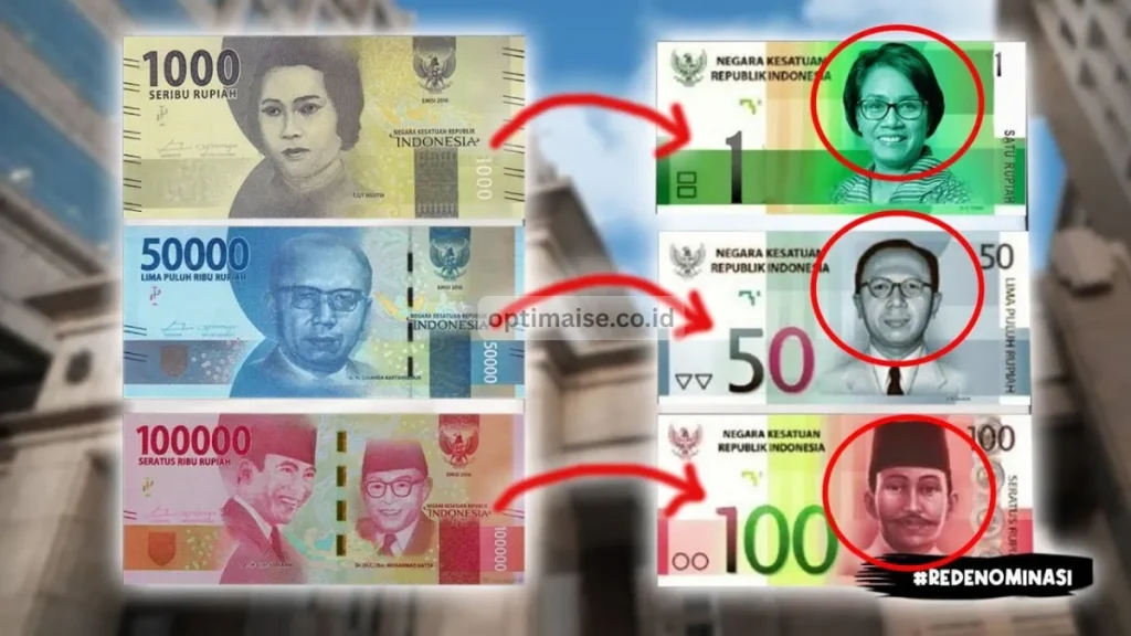 menghapus tiga angka nol dalam uang rupiah