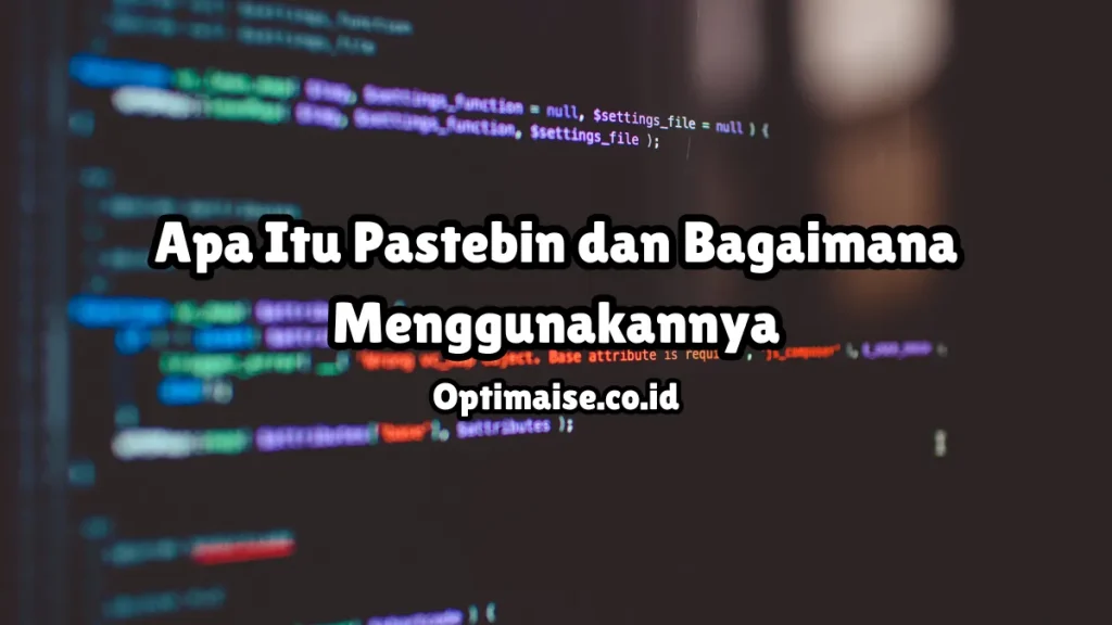 apa itu pastebin