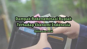 redenominasi rupiah