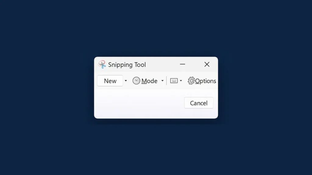 snipping tool windows