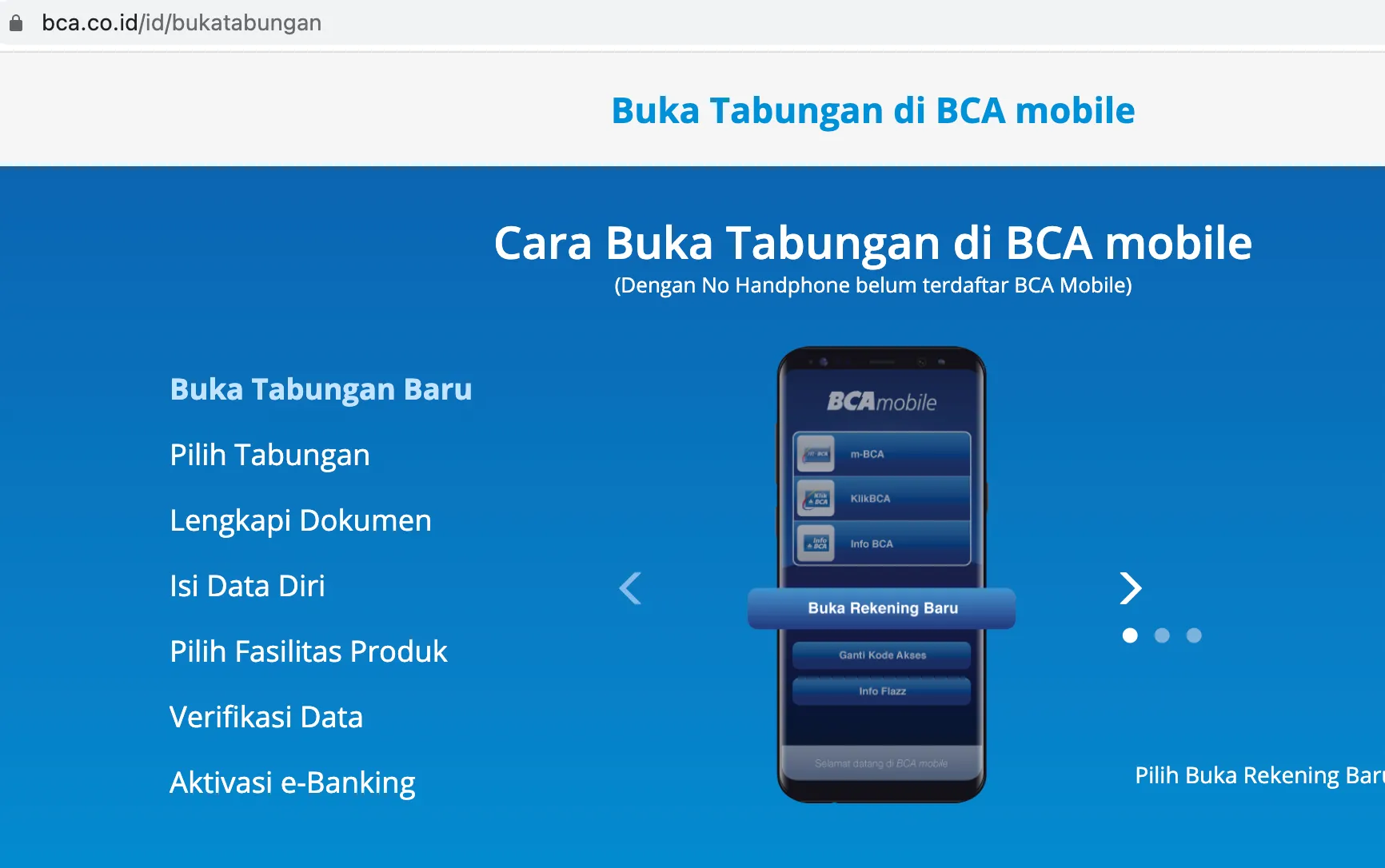 Pilihan Cara Buka Rekening BCA Pilihan Cara Buka Rekening BCA