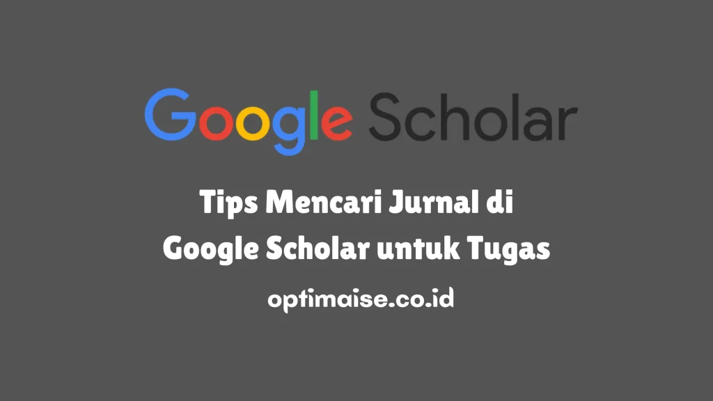cara mencari jurnal di google scholar