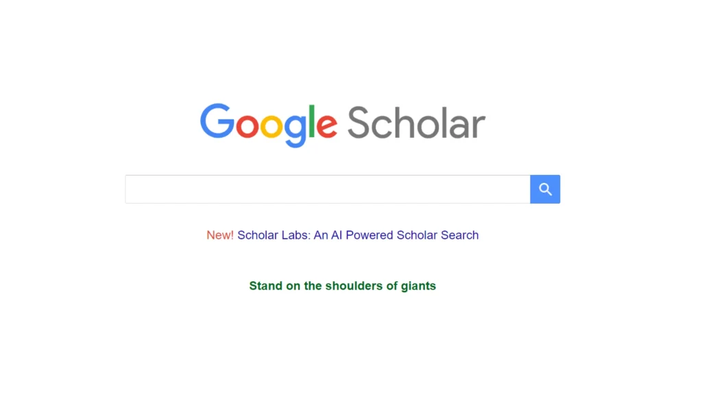 google scholar