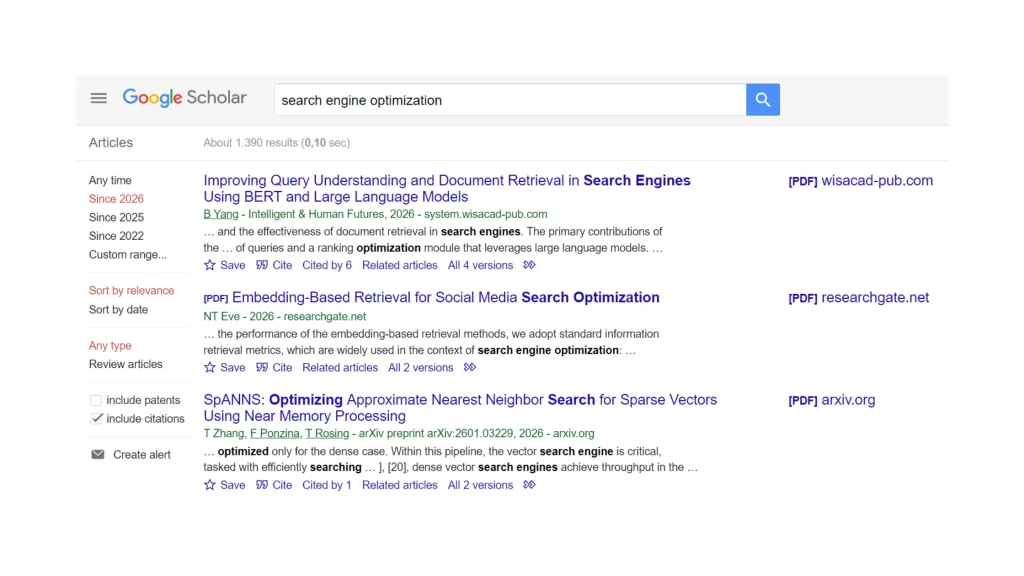 google scholar