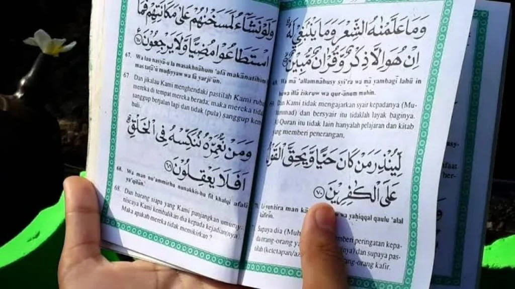 keutamaan Surat Yasin Ayat 1 Sampai 83 Arab.