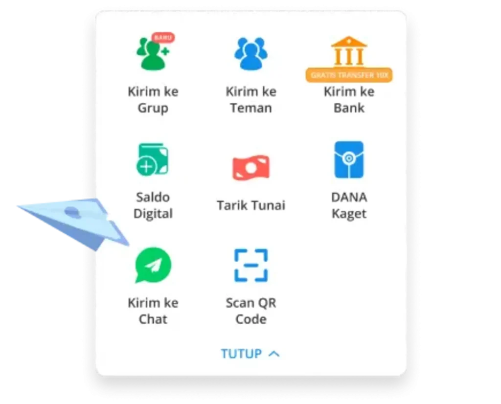 cara pinjam uanf di DANA