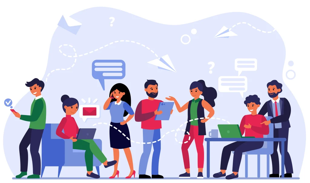 Fitur untuk berkomunikasi dan berhubungan dengan banyak orang juga menjadi hal yang menarik