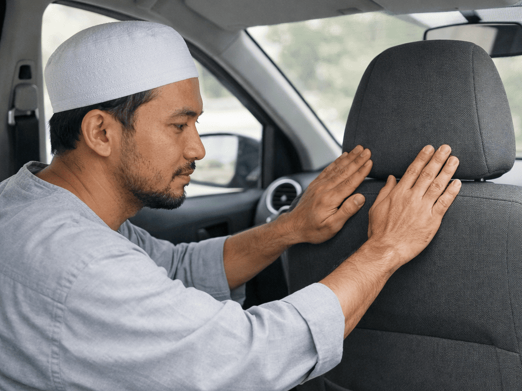 Tata Cara Tayamum di Mobil