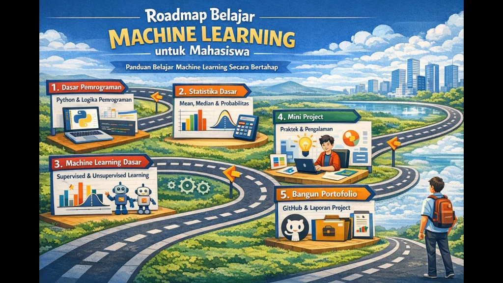 roadmap belajar machine learning