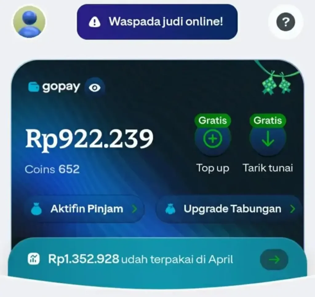 top up GoPay BCA