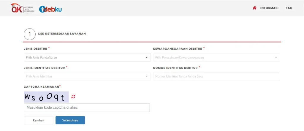 cara cek bi checking