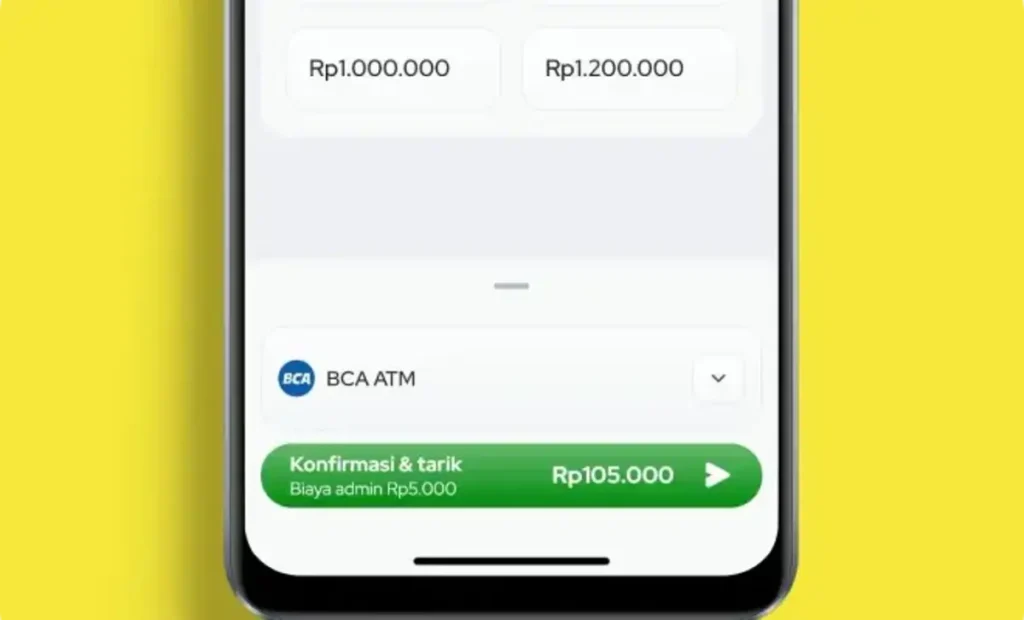 Transfer gopay dari BCA