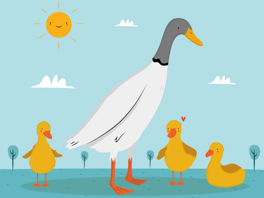 Dongeng untuk Bayi: Anak Bebek yang Mengikuti Ibunya