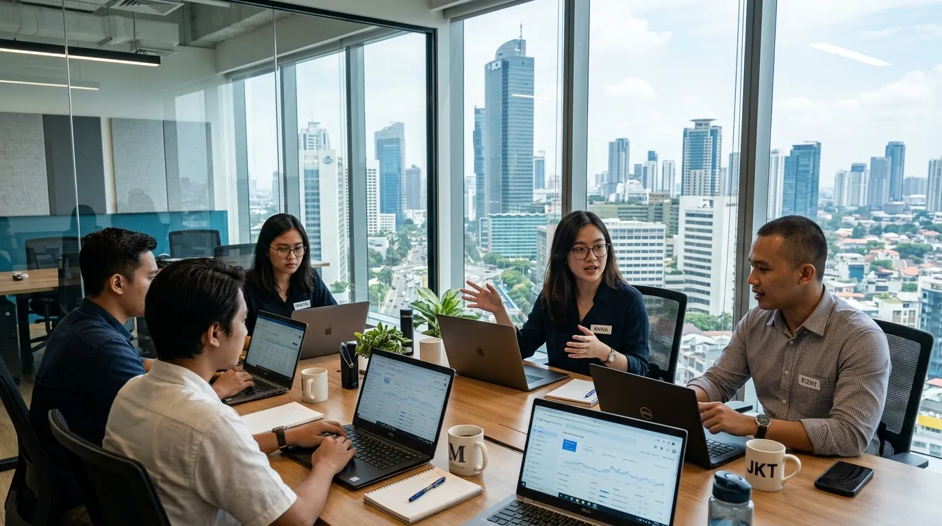 Dashboard Analitik Jasa SEO Jakarta Optimaise